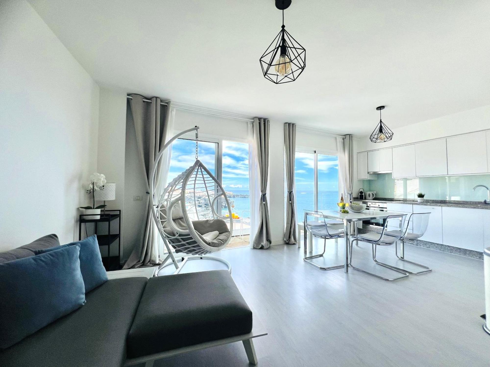 Paulmarie Apartment Atlantic View In Los Gigantes Puerto de Santiago  Exteriör bild